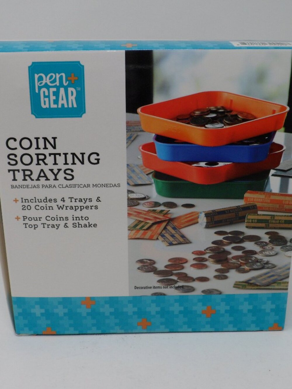 Pen & Gear Coin Sorting Trays